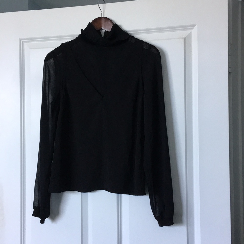 Gently used small Marciano black long sleeve top